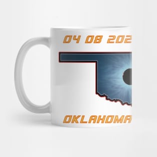 Oklahoma 2024 Total Solar Eclipse Mug